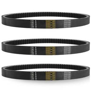 lot 6330 image: YOFMOO 203785 Drive Belt Compatible with Comet 203785A Manco 12346 40 45 Series Go Kart Torque Converter Pack of 3