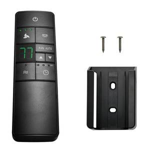 lot 6366 image: CENMING HD3 Replacement Remote for Hampton Bay Home Decorators Collection Ceiling Fan Remote Control,wThermostatic Control Light Dimmer Timer,for KUJCE10320 TR222A 2AAZPHD3 HD3(Remote Only)