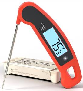 lot 6400 image: Lavatools Javelin� PRO Classic Ultra-Fast 2-Second Professional Digital Instant Read Meat Thermometer for Grill and Cooking, Auto-Rotating Backlit Display, IP65 Water Resistant, NSF Certified �� Sambal