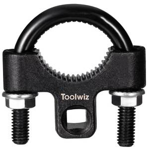 lot 6404 image: Toolwiz Inner Tie Rod Removal Tool - 38 inch Universal Low Profile Tool 30-42mm with Non-Slip Teeth for Easy Inner Rod Removal and Installation, U-Wrench for Car Truck Vehicle Automotive Repair