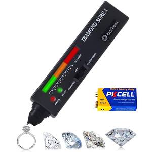 lot 12087 image: Valkynos Professional Diamond Tester Pen with 365nm UV Light & Thermal Sensor �� Fast 0.5s Detection, Portable Gem Checker for Novice & Experts �� Battery Included