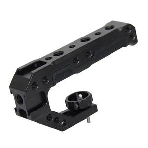 lot 12423 image: SUNLYTOUR Lightweight Camera Top Handle with 38 locating Pins for Camera Cage with ARRI Interface,Camera Top Handgrip with 3 Cold Shoe Interface to Mount LightMicrophoneMonitor