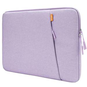 lot 14367 image: JETech Laptop Sleeve for 15-Inch Notebook, Compatible with MacBook Air 15-Inch M5-M2, MacBook Pro 16-Inch M5-M1, Waterproof Shockproof Case with Accessory Pocket Bag (Light Purple)