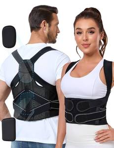 lot 14409 image: Enthra Posture Corrector for Women and Men with Bionic System, Precise Full Back Support Back Brace for Upper and Lower Back Pain Relief with Two 3D Pads