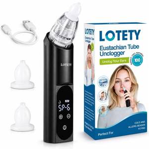 lot 14432 image: Eustachian Tube Unclogger - Ear Pressure Relief Device for Flying & Diving, Unblock Eustachian Tube & Balancing Ear Pressure to Relieve Tinnitus and Earache