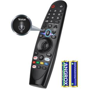 lot 14456 image: Voice Magic Remote for LG-TV-Remote Control Replacement, AKB75855501 AN-MR20GA MR19BA MR18BA MR650A with Battery, with Voice Recognition and Pointer Function
