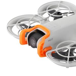 lot 14472 image: FSIDIWT Gimbal Bumper Guard for DJI Neo Accessories, Anti-Collision Lens Protection Guard Bar for DJI Neo Drone Camera (Orange)