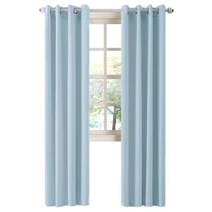lot 14494 image: LA PALMA Thermal Insulated Blackout Darkening Grommet Living Room Curtains Window Drapes for Bedroom Pack of 2 Panels