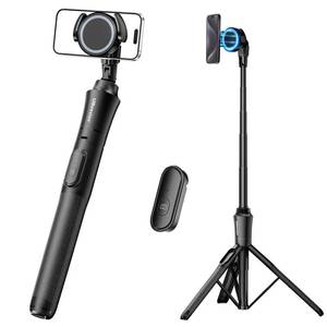 lot 18108 image: UBeesize 68 Magnetic Selfie Stick Phone Tripod with Wireless Remote, Extendable Cell Phone Tripod Stand, Compatible with MagSafe, Cellphone Tripod for iPhone 17 16 15 14 13 12 and Android Phones