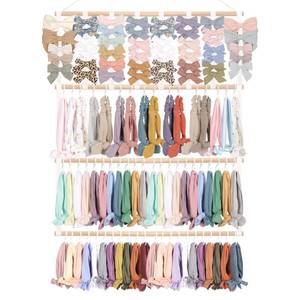 lot 18183 image: POVETIRE Headband Holder Hair Bows Organizer for Girls,Baby Headbands Hair Accessories Organizer Storage Wall Hanging Decor for Nursery Girls Room