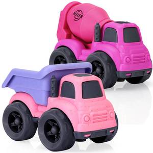 lot 20364 image: Toddler Toys for 2 Year Old Girl, Dump Truck Toys and Mixer Cement, BPA Free, Phthalates Free, PVC, Outdoor Toys for Toddlers 2-3, Ideal Toy Cars for 2 3 4 Year Old Girls Christmas Birthday Gift