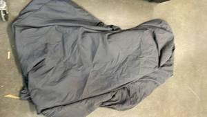 lot 20387 image: Grey Polyester Full Fitted Sheet With Pillow Case