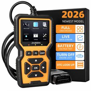 lot 20409 image: ZMOON ZM201 Professional OBD2 Scanner Diagnostic Tool, Enhanced Check Engine Code Reader with Reset OBDIIEOBD Car Diagnostic Scan Tools for All Vehicles After 1996, 2026 Upgraded