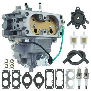 lot 20423 image: ALRACALL 15003-7077 Carburetor Replaces For Kawasaki 15003-7041 Fits for FH601V 4-Stroke models with Fuel Pump Spark Plug Fuel Filter