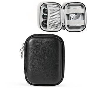 lot 20425 image: Linpr Digital Camera Case for CAMKORY, KODAK PIXPRO FZ45FZ55, Canon IXUS 285 HS, Lecran, Small Travel Compact Camera Holder with Mesh Pocket for Accessories SD Card (Black)