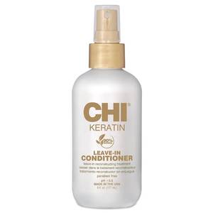 lot 20437 image: CHI Keratin Leave-in Conditioner, Hydrating Conditioner For Restoring Softness & Preventing Breakage, Great For Daily Use, Sulfate-free, 6 Oz