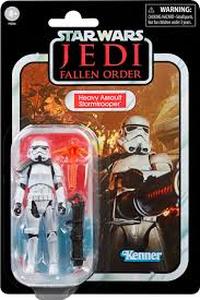 lot 2392 image: Star wars Jedi fallen order heavy assault stormtrooper action figure