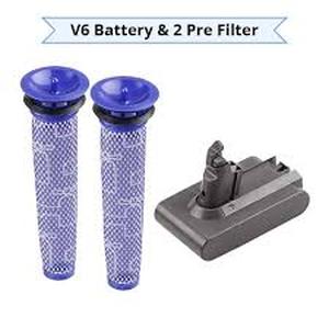 lot 6342 image: Dyson V6 V7 V8 Cyclone Assembly and Filter Set