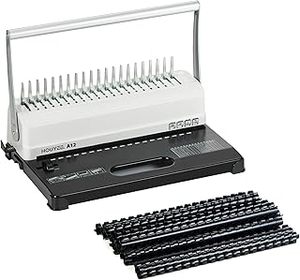lot 19491 image: Comb Binding Machine with Plastic Combs