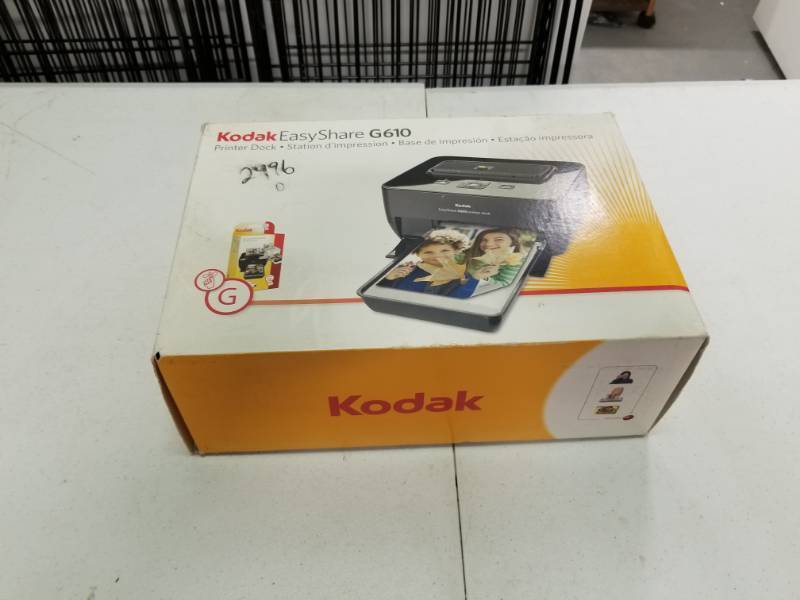 lot 4796 image: Kodak Easy Share G610 Printer