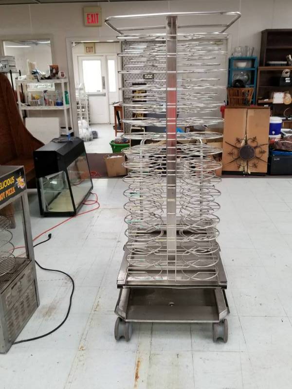 lot 10007 image: Rational Mobile Oven Rack  20 shelf capacity