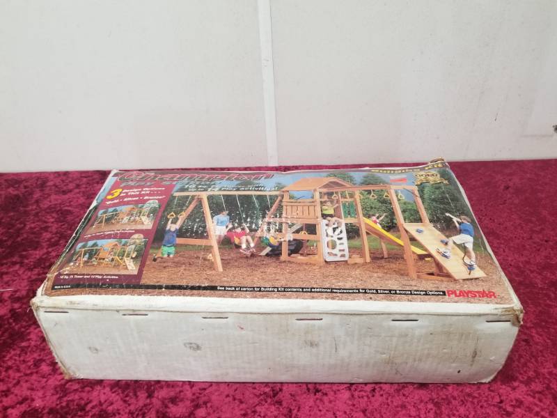 lot 9003 image: Champion Play Station - 16 sq ft Tower w 14 play activities