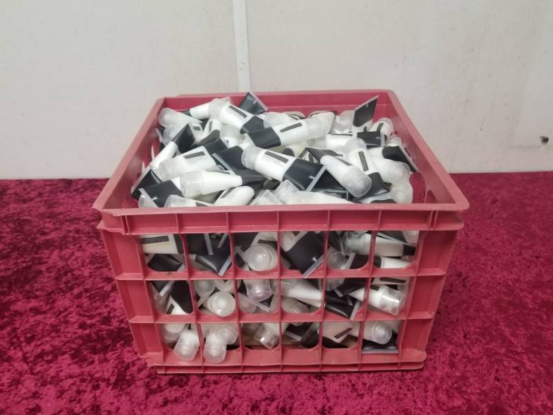 lot 9014 image: Crate of Esthetique Trial Size Body Lotions