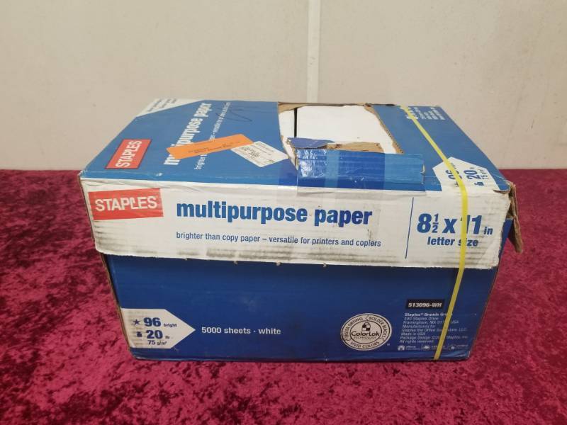 lot 9043 image: Case of Multipurpose Copy Paper