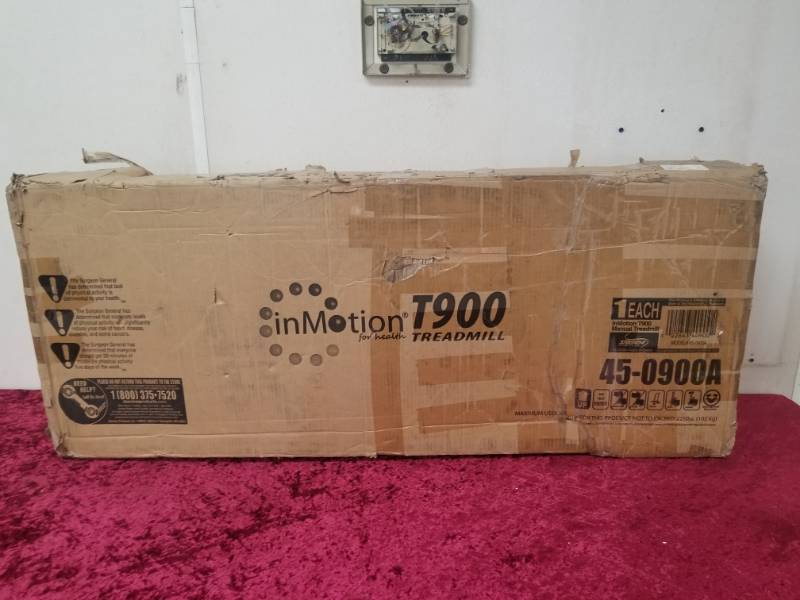lot 9044 image: InMotion T900 Treadmill in Box