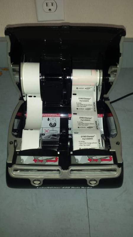 lot 7543 image: DYMO LabeWriter Model 450 Twin Turbo