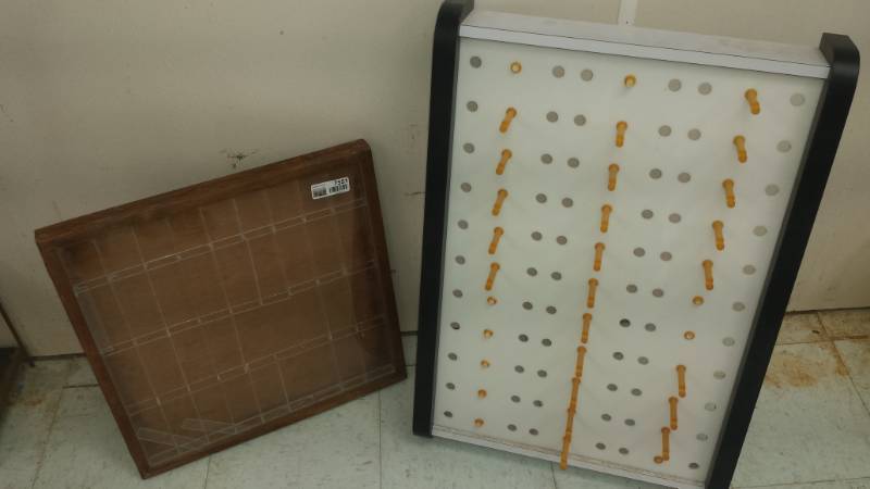 lot 7551 image: Two Misc StorageDisplay Boxes