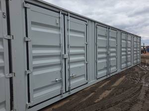 lot 4432 image: One-Trip Shipping Container - Secure Storage  Conex - Four Side Doors