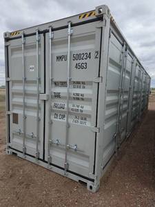 lot 4433 image: One-Trip Shipping Container - Secure Storage  Conex - Four Side Doors