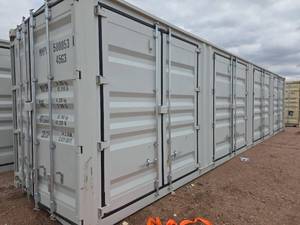 lot 4434 image: One-Trip Shipping Container - Secure Storage  Conex - Four Side Doors