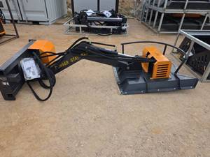 lot 4756 image: LandHonor ABC-13-125A Skid Steer Articulating Brush Cutter