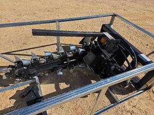 lot 4887 image: Unused 2026 JCT Skid Steer Trencher