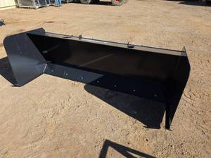 lot 4901 image: Unused JCT 2026 Heavy-Duty Skid Steer Snow Pusher Attachment 96