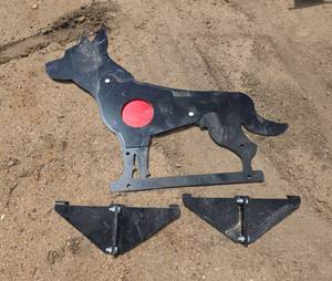 lot 5031 image: Metal Shooting Target Set with Animal Silhouettes