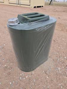 lot 5118 image: Military Jerry Can Water Container with Spout