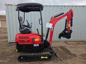 lot 5141 image: VICSEC VC20K Compact Track Mini Excavator with Kubota Diesel Engine