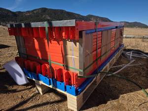 lot 5263 image: 40ft Heavy Duty Metal Storage Shelving Unit - Model CK-HJ6 6 Sections