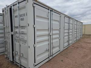 lot 5281 image: One-Trip Shipping Container - Secure Storage  Conex - Four Side Doors
