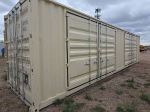 lot 5283 image: One-Trip Shipping Container - Secure Storage  Conex - Two Side Doors