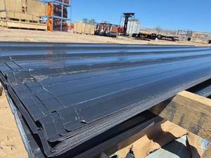 lot 5356 image: Corrugated Metal Roofing Sheets 12 (50 qty)