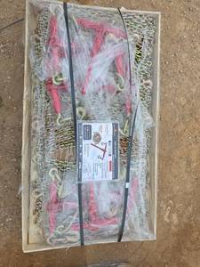 lot 5453 image: 5400 lb Ratchet Binder and Chain Set