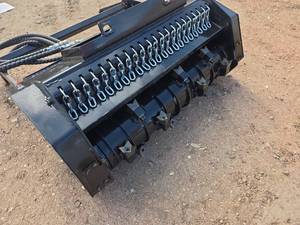 lot 5223 image: Mulcher Attachment for Mini Skid Steer