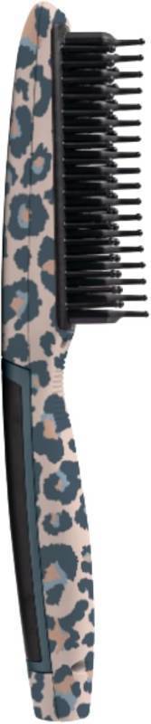 lot 8 image: Calista TrianglPRO Triangl Pro Heated Hair Detailer Brush Cheetah