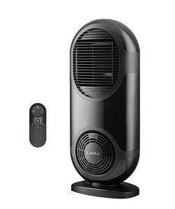 lot 1018 image: Set of 2 - Lasko Motion X 27 Ceramic Console Space Heater with Remote Control, CC27350 - Retail $120