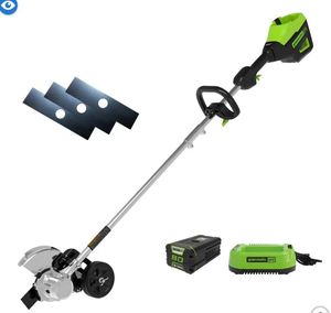 lot 1004 image: Greenworks Pro 80V 8-inch Brushless String Trimmer Edger - Retail $300