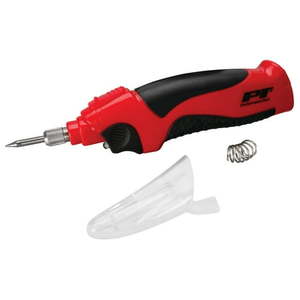 lot 1034 image: Performance Tool W2000 Cordless Soldering Iron  Battery Powered Solder Iron with LED Spot Light - Retail $53